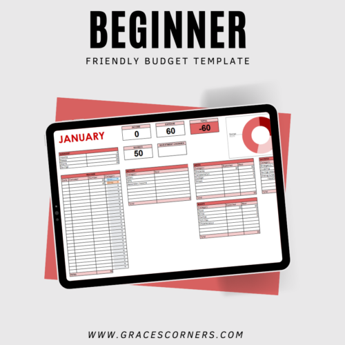 Perfect Beginner Friendly Budget Template